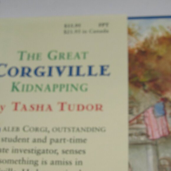 Tasha Tudor – The Great Corgiville Kidnapping (1997, First Edition, Hardcover - Picture 3 of 7
